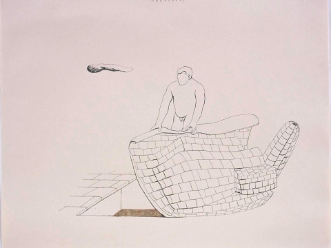 n.t. 2003 ink 39,5 x 52 cm private collection Rotterdam
