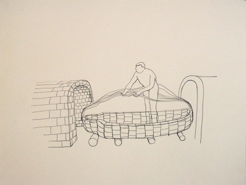 n.t. 2004 inkt 39,5 x 52 cm