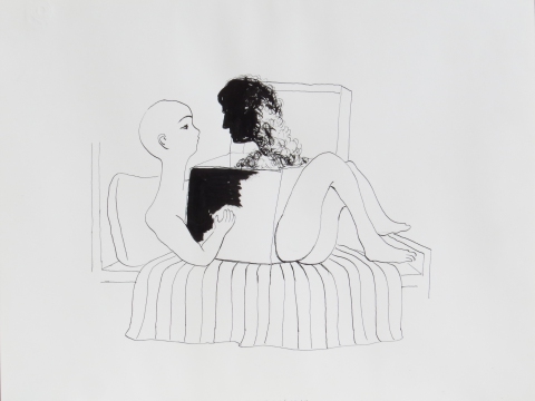 AIR LOOM 2016 ink 29,5 x 39 cm