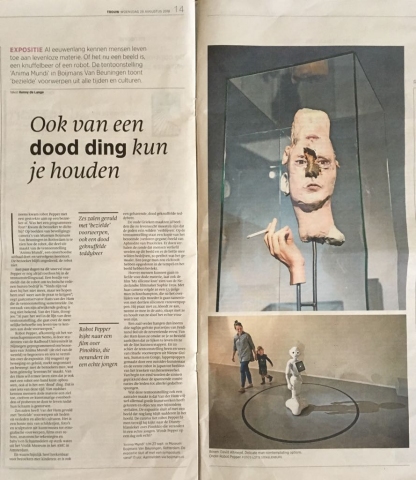 Ook van een dood ding kun je houden