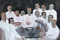 The Ritual 2020 oil on canvas 100x150 cm private collection NL