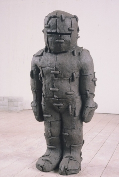 n.t. 2003 fired black clay H: 123 cm private collection The Hague