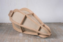 Transfiguration 1993 wood/canvas L: 220 cm