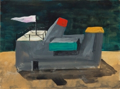 n.t. 2010 gouache on paper 18 x 26 cm private collection Norfolk (GB)
