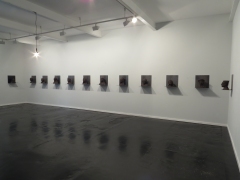 Shadow Archive fired black clay/engobe - overview Galerie Nouvelles Images 2018