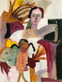 n.t. 2021 oil on canvas 80x60 cm