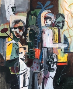 n.t. 2022 oil on canvas 120x100 cm