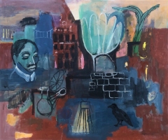 Twilight 2023 oil on canvas 100x120 cm