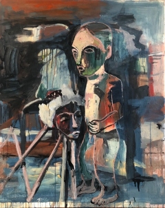 n.t. 2023 100x80 cm oil on canvas private collection NL