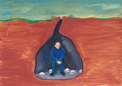 n.t. 2011 gouache on paper 25,5 x 35,5 cm