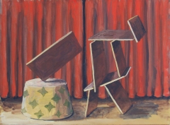 n.t. 2014 gouache on panel 23 x 31 cm private collection The Hague
