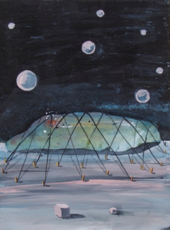 n.t. 2013 gouache on panel 31 x 23 cm private collection Amsterdam