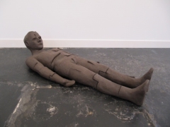 n.t. 2013 fired black clay L: 160 cm