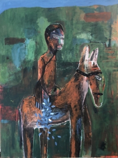 Victory 2023 oil on canvas 200x150 cm